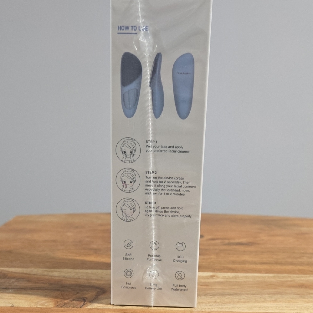 Dermalactives PureSkin Cleansing Brush *NEW* - Picture 3 of 4